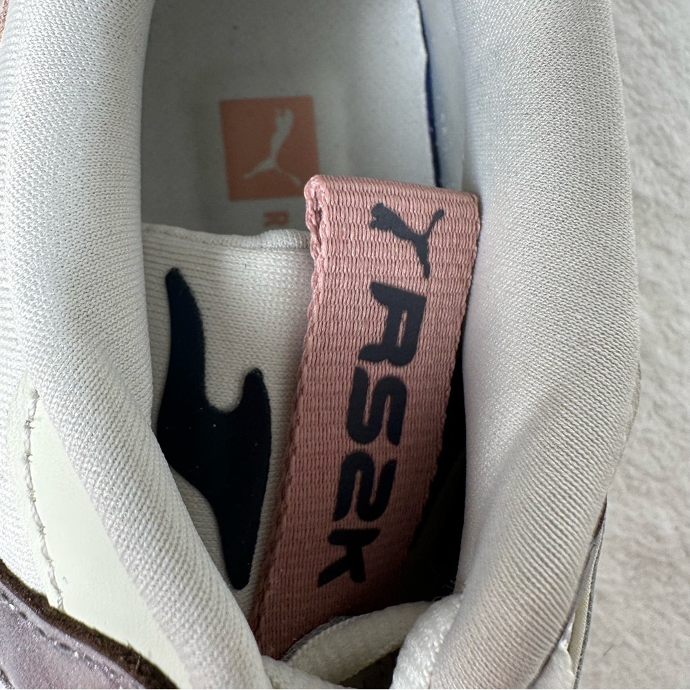 Puma RS-2K Soft Metal Women’s Sneakers in Grey Misty Rose and White - Picture 9 of 14